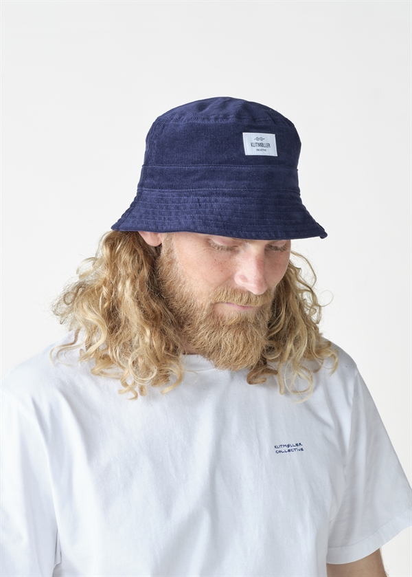 Klitmøller Collective Koda cord bucket hat - Surf blue